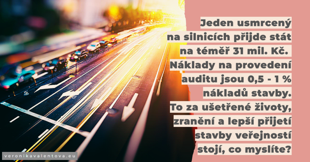 Citace z článku k auditu bezpečnosti pozemních komunikací